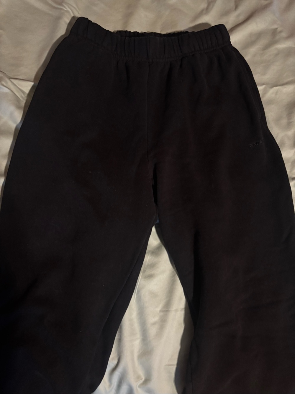 Garage Black Sweatpants - Cozy Fleece Joggers